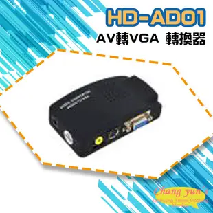 昌運監視器 HD-AD01 AV轉VGA 轉換器 類比影像訊號轉換成VGA訊號 (10折)