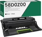 Remanufactured 58D0Z00 Black Imaging Unit Replacement for Lexmark 58D0Z00 Drum for B2865dw MS821dn MS821n MS823dn MS825dn MS826de MS725dvn MX721ade MX722ade MX822ade MX826ade Printer (1-Pack)