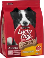 LUCKY DOG Adult Dog Treats Bones Original 800G