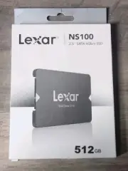 Lexar NS100 512GB 2.5” SATA III Internal SSD Solid State Drive Up to 550MB/s.