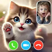 Cute Cat Video Call – Adorable Call with a Virtual Kitty