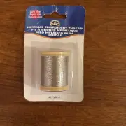 DMC Silver Metallic Embroidery Thread 40 meter Spool~ MIP