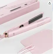 Flat Iron Straightener Lena H2 Curling Wand And Curler 2 In 1 With Titanium Coat