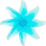 for Gemfan 4Pairs 8pcs 2-Blade 2015 2.0x1.5 50mm CCW/CW Propeller Hollow Cup Brushless Motor RC Drone Airplane Parts (Size : Shaft 1.5mm Blue)