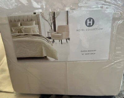 HOTEL COLLECTION Moonstone 16” Bedskirt, Queen