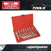 Toledo 9 Pc of Glow Plug Socket Sets Universal Jointed 150mm Length