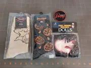 Spookbag Official 2022 Scary Socks Pumpkins Lot Beistle Ghost Darkness Patch