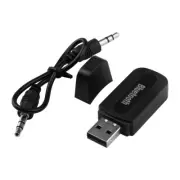 Wireless Bluetooth 3.5mm AUX Audio Mono Music Home Car Receiver Adapter Mic