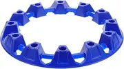 Amosfun Heavy Duty ATV Wheel Hub Protector Rim Cover Decorative 10-inch Plastic Cap for Four-Wheeled Vehicle DIY