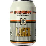 Bodriggy Lager Can 355mL