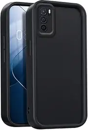 [GOGME] Case for Oppo A16 / A54 / A16s Cover, Ultra Thin Soft Silicone TPU Protective Case, Dust Protection, Robust Mobile Phone Case - Black