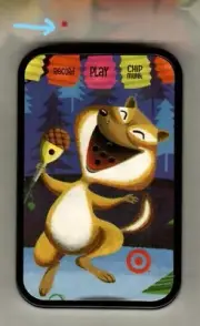 TARGET Chipmunk Karaoke ( 2006 ) Gift Card ( $0 )