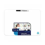 Quartet 2 Sided Lap Non Magnetic Dry Erase Whiteboard Light Easy Handy A3 White