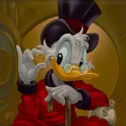 Scrooge McDuck Walt Disney Fine Art Jared Franco Signed Lt Ed 195 Lavish Life