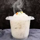 Microwave Rice Cooker Pot 900ml Microwave Rice Maker for Office Home Veggies