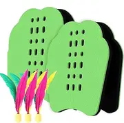 Badminton Set Paddle Game - Badminton Set for Kids, Outdoor Paddle Game | Lightweight Badminton Racket with 3 Shuttlecocks and Case, Toys, Outdoor Games for Kids and Kids