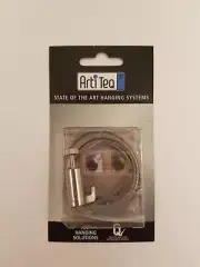 Art Display Systems Arti Picture Hanging 15 kg (32 lb) Hook and Steel Cable Kit