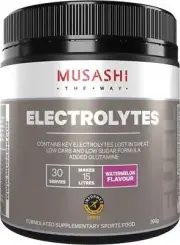 Musashi Electrolytes Watermelon 300g*+Contain key electrolyte lost in sweat.