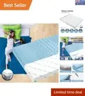 Eco-Friendly King Single Bed Topper - 5cm Cool Gel Memory Foam & Bamboo Fabric