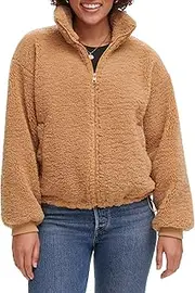[Levi's] Women's Sherpa Zip Up Teddy Jacket