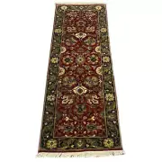 Kaoud Rugs 2.6x7.10 runner burgundy ant. mahal area rug