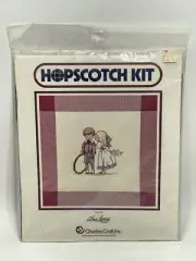 Hopscotch Kit - The Kiss - Alma Lynne - Charles Craft - Cross Stitch Kit - NEW