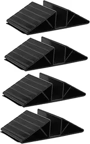 GRIRIW Sturdy Standing Reinforcement Base for Isolation Dog Gate Pcs Triangle Panel Fitting