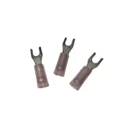 22-16 Nylon Insulated #6 Spade Wire Terminal Pkg 50