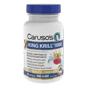 [Caruso's Natural Health] Carusos King Krill 1000mg 30 Capsules