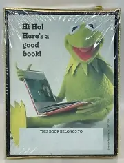 Vtg Kermit The Frog Antioch Bookplates 30 Self Stick Plates New Sealed READ