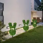 Low Maintenance Plant Decor Artificial Greenery for Home Easter Bunny Topiary