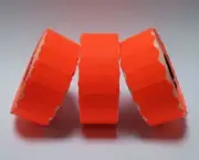 30 Rolls Fluorescent Red 26mm x 12mm Price Gun Labels CT4 Lynx Motex Pricing