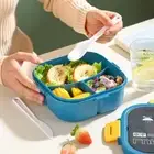 Microwaveable Portable Lunch Containers Plastic Car Lunch Box Picnic