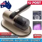 Wireless Dust Mite Remover Golden Handheld Vacuum Cleaner for Mattress Sofa Bed