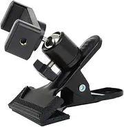DOITOOL 1pc Guitar Phone Holder Clip Durable Mobile Phone Stand for Live Streaming and Recording Guitar Headstock Clip for Saxophone and More Lightweight and Portable Design