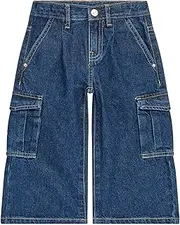 [GUESS] Girls' Denim Cargo Pants