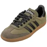 adidas Samba Og Mens Fashion Trainers in Olive Black