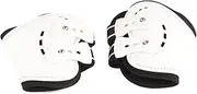 Horse Boots,Horse Jumping Boots,Horse Fetlock Boots Impact Resistant Breathable Lightweight Horse Hind Leg Boots White
