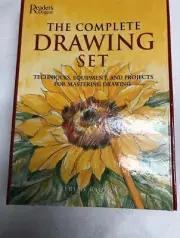 Jeremy Radvan COMPLETE Learn NOS DRAWING SET Hardcover Readers Digest Artist