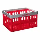 Alabama Crimson Tide Collapsible Crate-NCAA Stackable Storage Crate