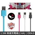 STAR 高速充電線 2.4A 快速充電線 1.5M FOR TYPEC (8入)