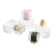 3 Pcs Perfume Bottle Travel Glass Bottles Empty Sample Size Vials