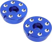 2pcs Pedal Decorative Screws Motor Bike Wheel Motorcycle Supply Motorcycle Accesories Hub Spacers Gaskets Accessories Washers for Bolts Motorcycle Hub Tire Spacers Metal Blue HAWILLOSCH
