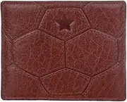 [Mala Leather] Genuine Leather Football Card Holder – Slim RFID Blocking Wallet with Multiple Card Slots – Compact Credit Card Case for Fans & Players