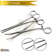 Hemostatic Surgical Artery Kelly Forceps 18cm Surgical Clamp Instruments