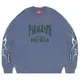 【PARAGRAPH】S10 NO.16 LOVE THUNDER CREWNECK 大學T (灰藍色) 化學原宿