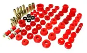 Energy Suspension Red Hyper-Flex Bushings for 92-95 Honda Civic/CRX (for: Honda)