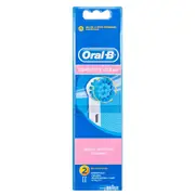 Oral B Sensitive Clean Replacement Toothbrush Heads 2 Pack