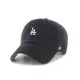 47Brand MLB CLEAN UP BASE RUNNER系列經典棒球帽 道奇隊 小logo 黑色