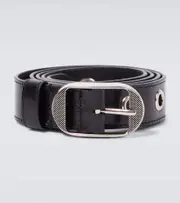 [Balenciaga] Balenciaga 30 Le Cagole leather belt Inch 40 black